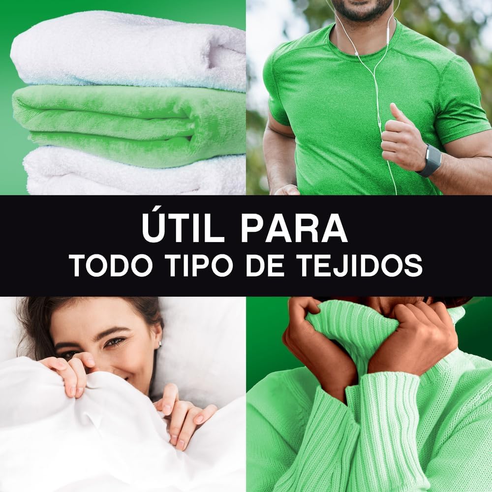 LENOR UNstoppables Perlas de Perfume para la Ropa, 96 Lavados (6 x 195g), Suavizante con Fragancia Ariel, Potenciador de Frescor