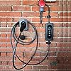 Portable Type 2 Charging Cable 5 PIN CEE 16A 11KW 3 Phases Timing Delay Funtion 1-12Hs Model 2 Adjustable Current 8A/10A/13A/16A, IP65 Max Waterproof level EV Home Ev Charger Type 2 #4
