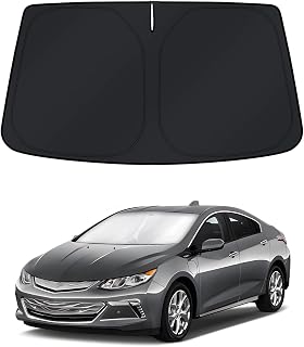 Windshield Sun Shade for Chevrolet/Chevy Volt 2016–2019 Window Accessories Shade Sun Cover Foldable Block UV Rays Keep Car Cooler