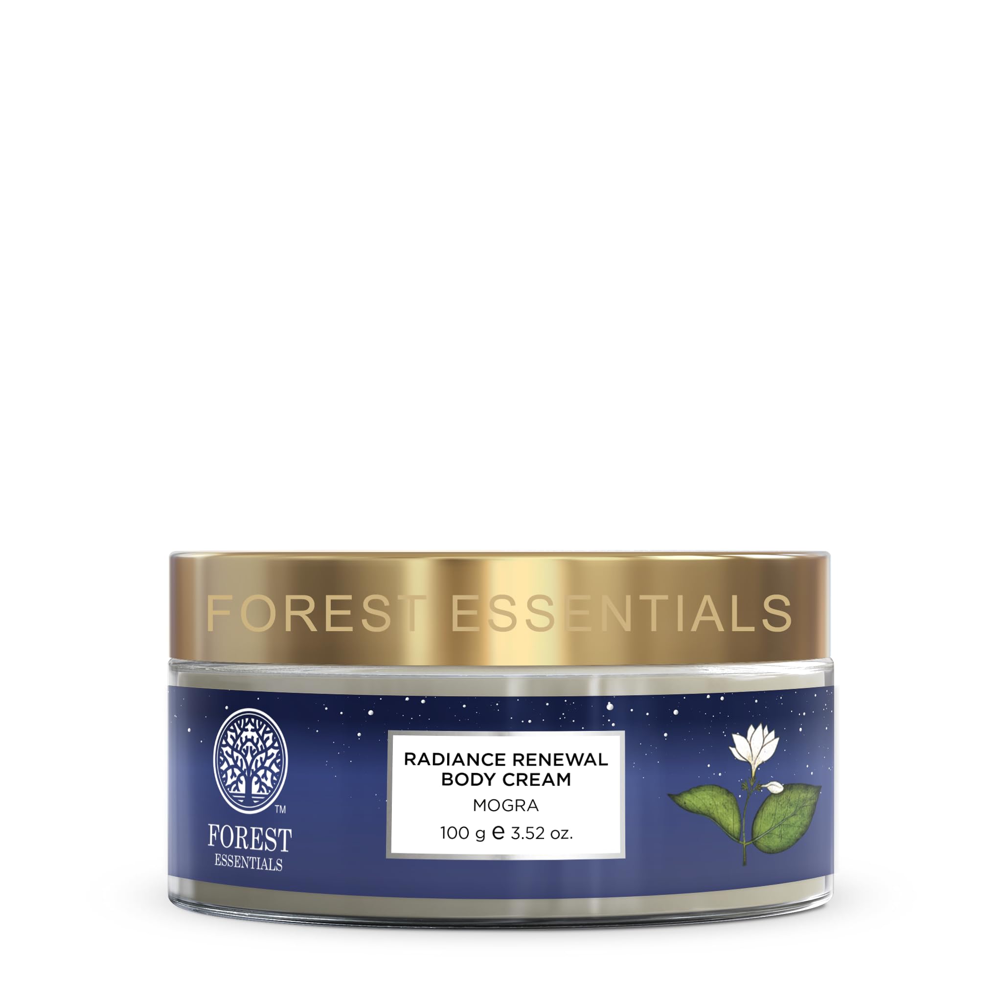 Forest Essentials Radiance Renewal Body Cream Mogra - For Dry Skin Repair (100g)-picture-34
