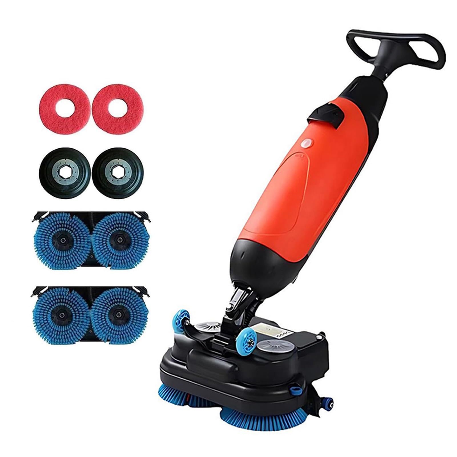 Laveuse de sol electrique double brosse pour nettoyer les taches de vinyle sans effort