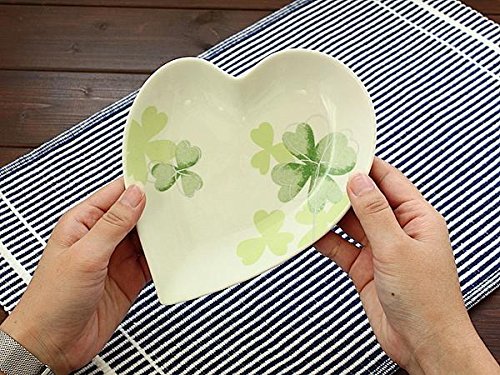 おさら Amazon.co.jp: anan クローバー ハートプレートB(左右に