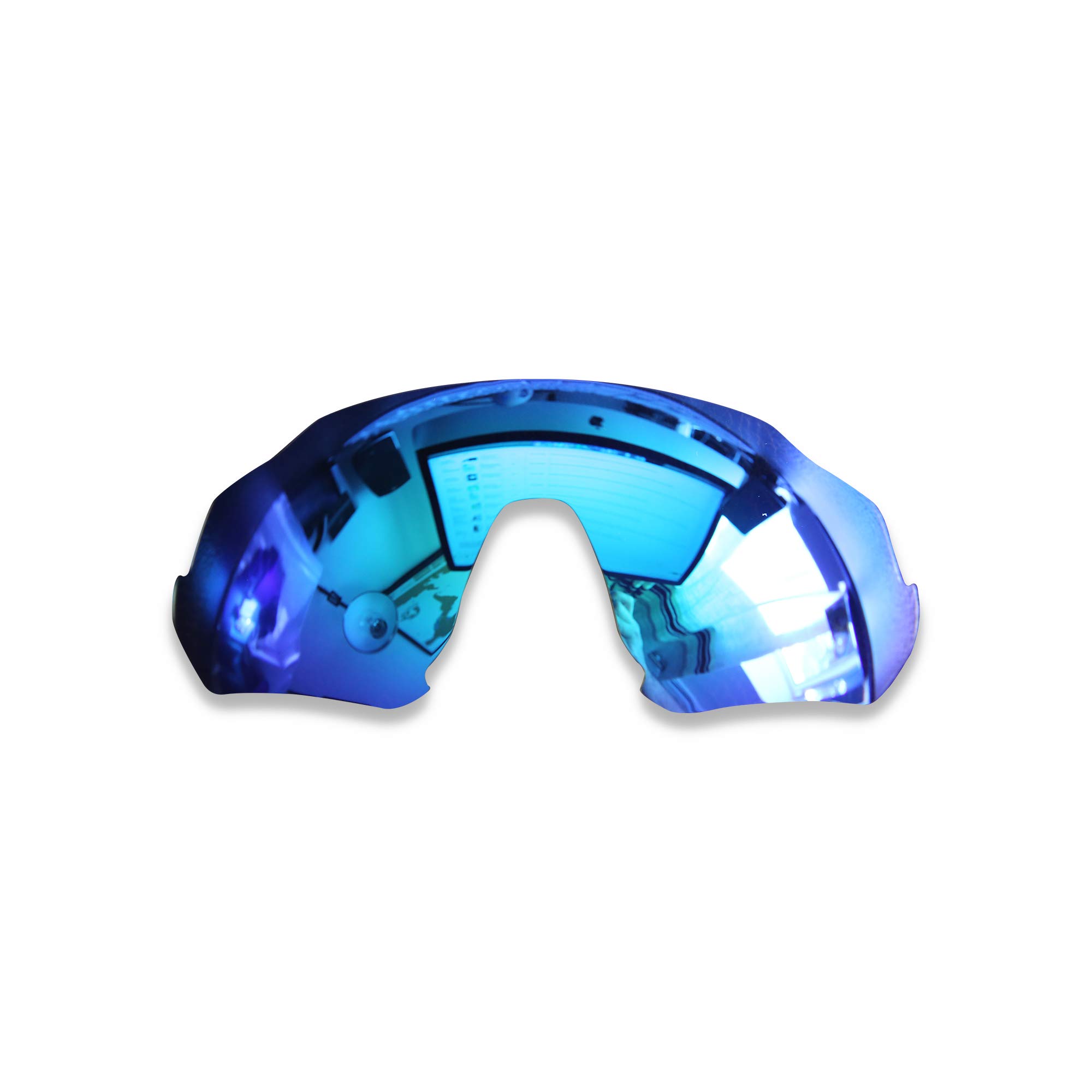 Lenti di ricambio polarizzate per Oakley Flight Jacket - Compatibile con occhiali da sole Oakley Flight Jacket