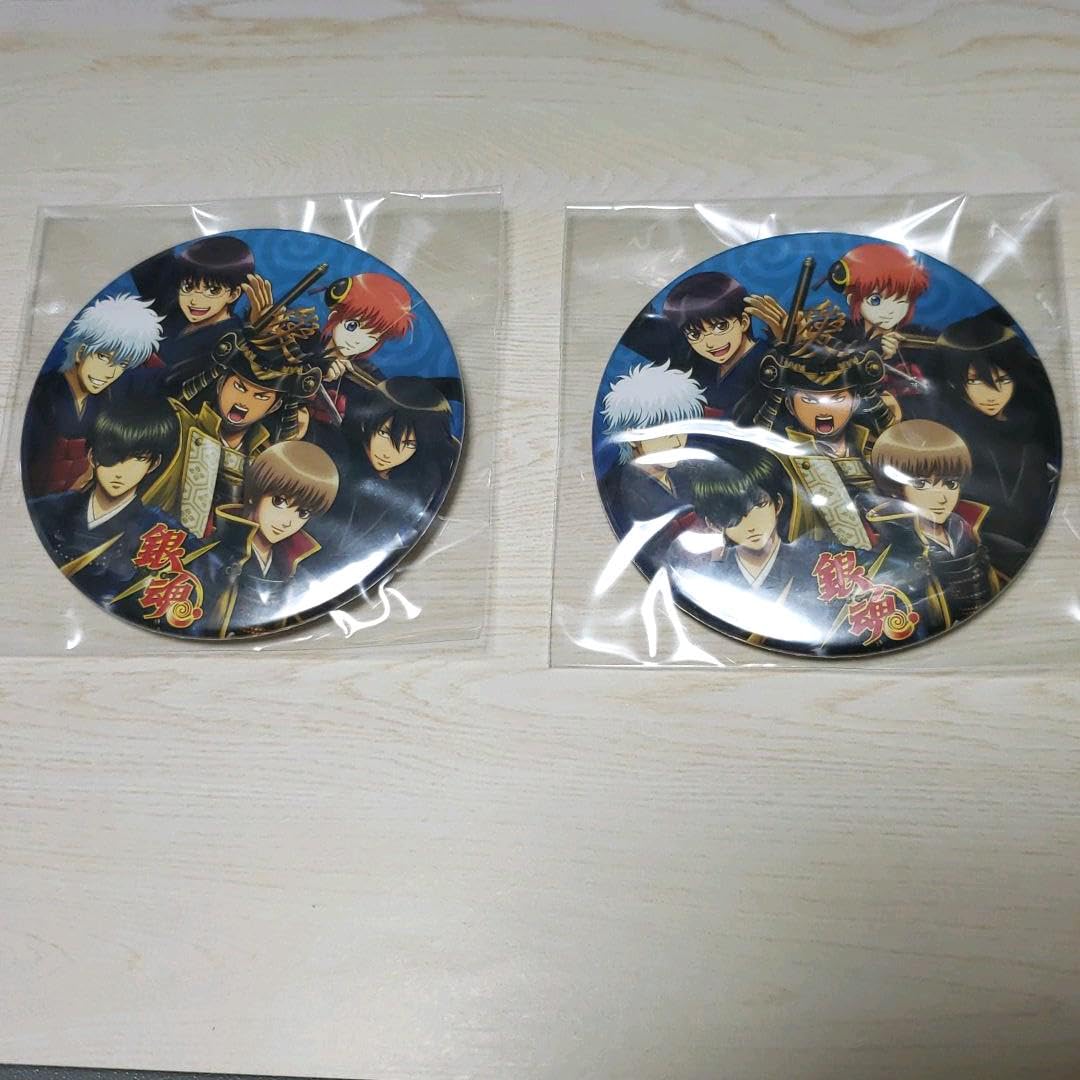 Amazon.co.jp: 銀魂 京都ブルルン滞在記 パートII 缶バッジ 2点
