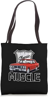 Vintage Hot Rod, Classic Muscle, V8 American Muscle Cars Tote Bag