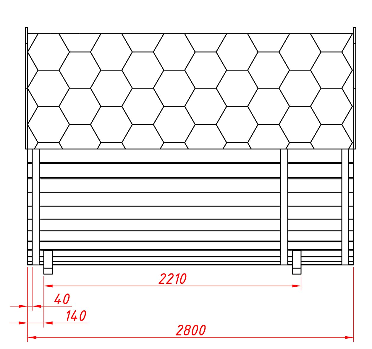 Fass-Sauna Sam, Aussensauna Fichte unbehandelt, Natur, ohne Ofen 2,80 x 2,19 m