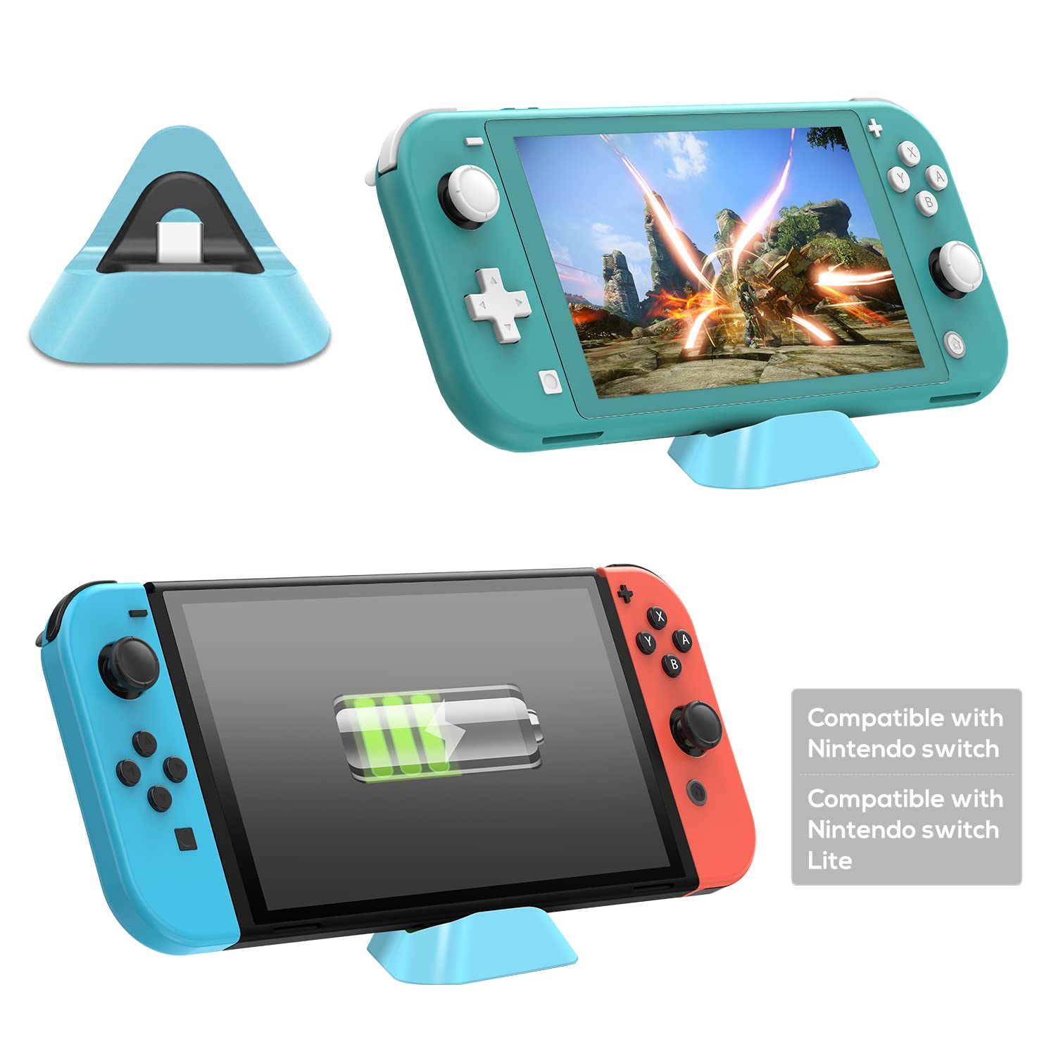 Switch Nintendo Lite ブルー 充電スタンド付き Switch Nintendo Lite ブルー 充電スタンド付き Nintendo Switch Light