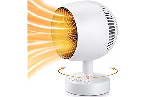 Fancii USB Mini Heater, Small Space Heater, 1200W Desk Heater for Office...