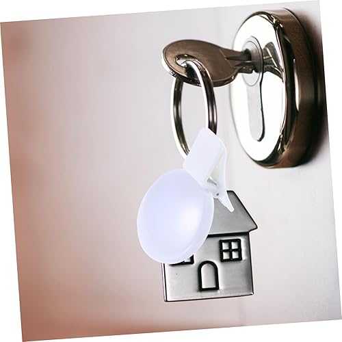 Miniatura 7 de Angoily 4 piezas de luz de belleza para teléfono móvil, mini monedero LED con clip de luz USB, clip de luz de luz portátil para insignia, batería de