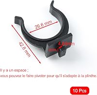 Set 10 cleme de fixare pentru plintă de bucătărie NIYATA, clipsuri pentru picioare de mobilier 2