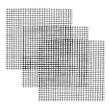 400 Pcs Pot Hole Mesh Pad, 2 Inch Square Planter Flower Pots Hole, Polyamide Drainage Mesh Hole Scre