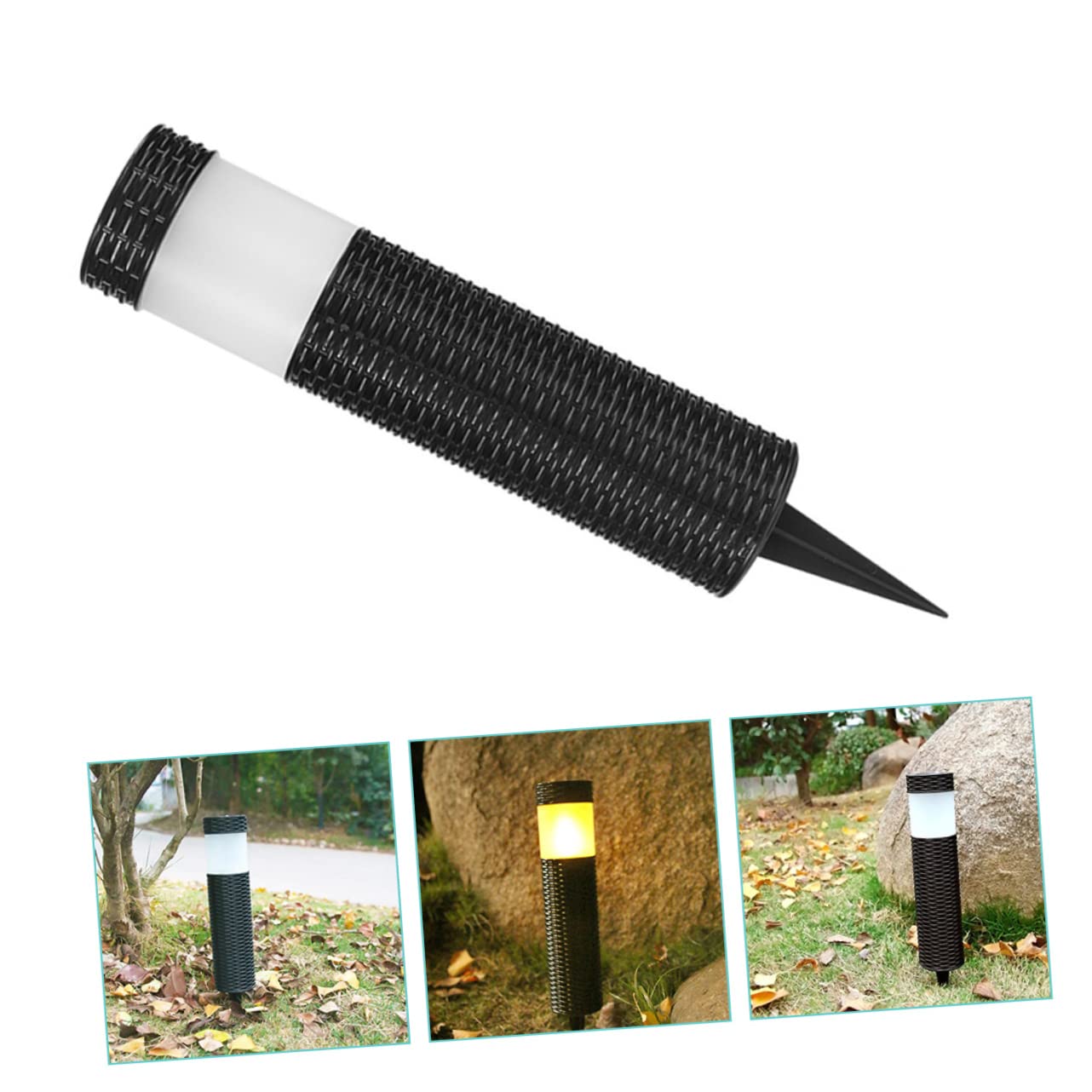 2 sztuki Solarne Lampy Ogrodowe Lampy Patio Zewnętrzne Lampy Solarne Zewnętrzne Dekoracyjne Lampy Solarne Zewnętrzne Lampy Solarne Trawnik Solarny Lampa Ogrodowa Zasilana Energią Słoneczną Lampa Ogrod
