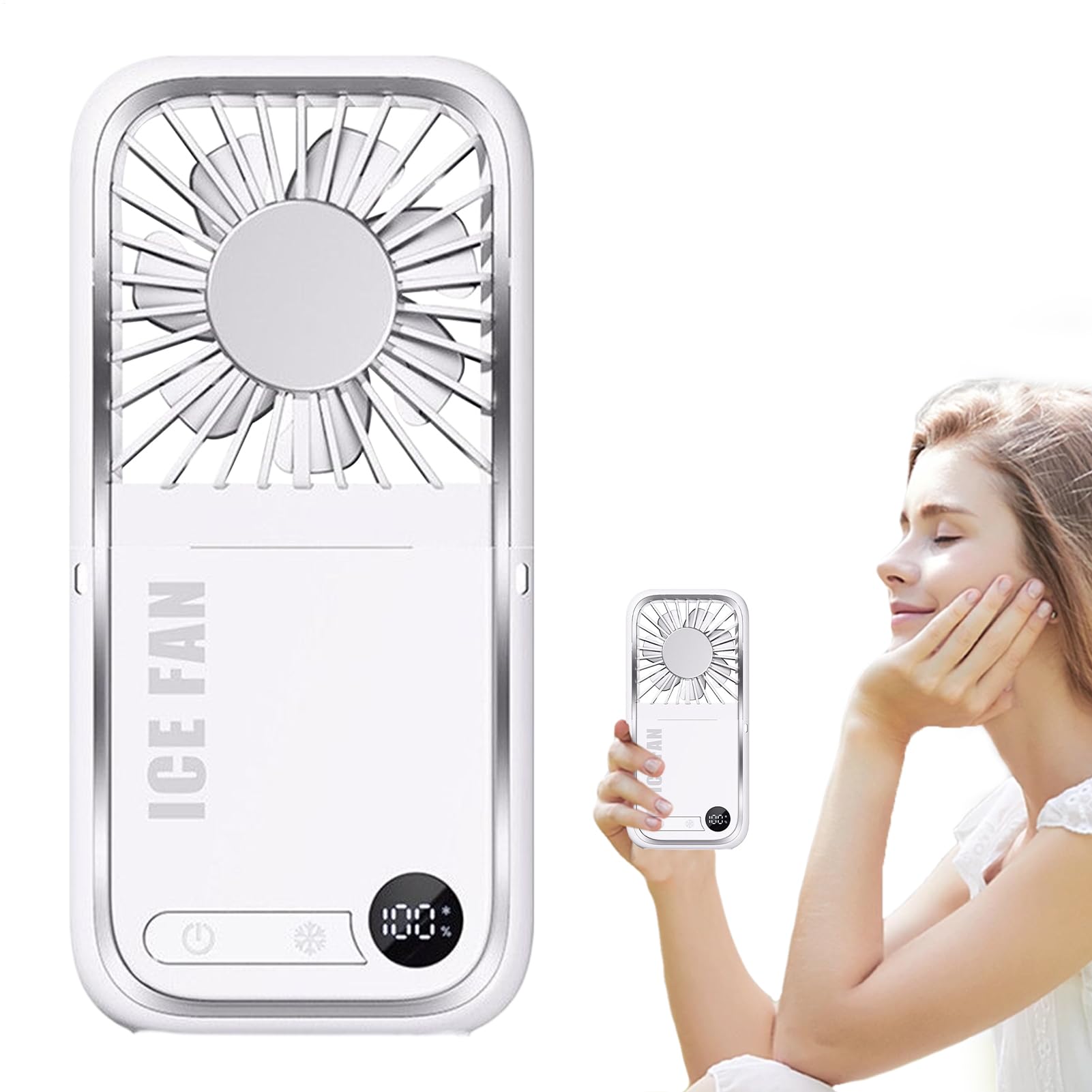 Ventilateur à main 3000mAh, l'accessoire de voyage idéal cet été