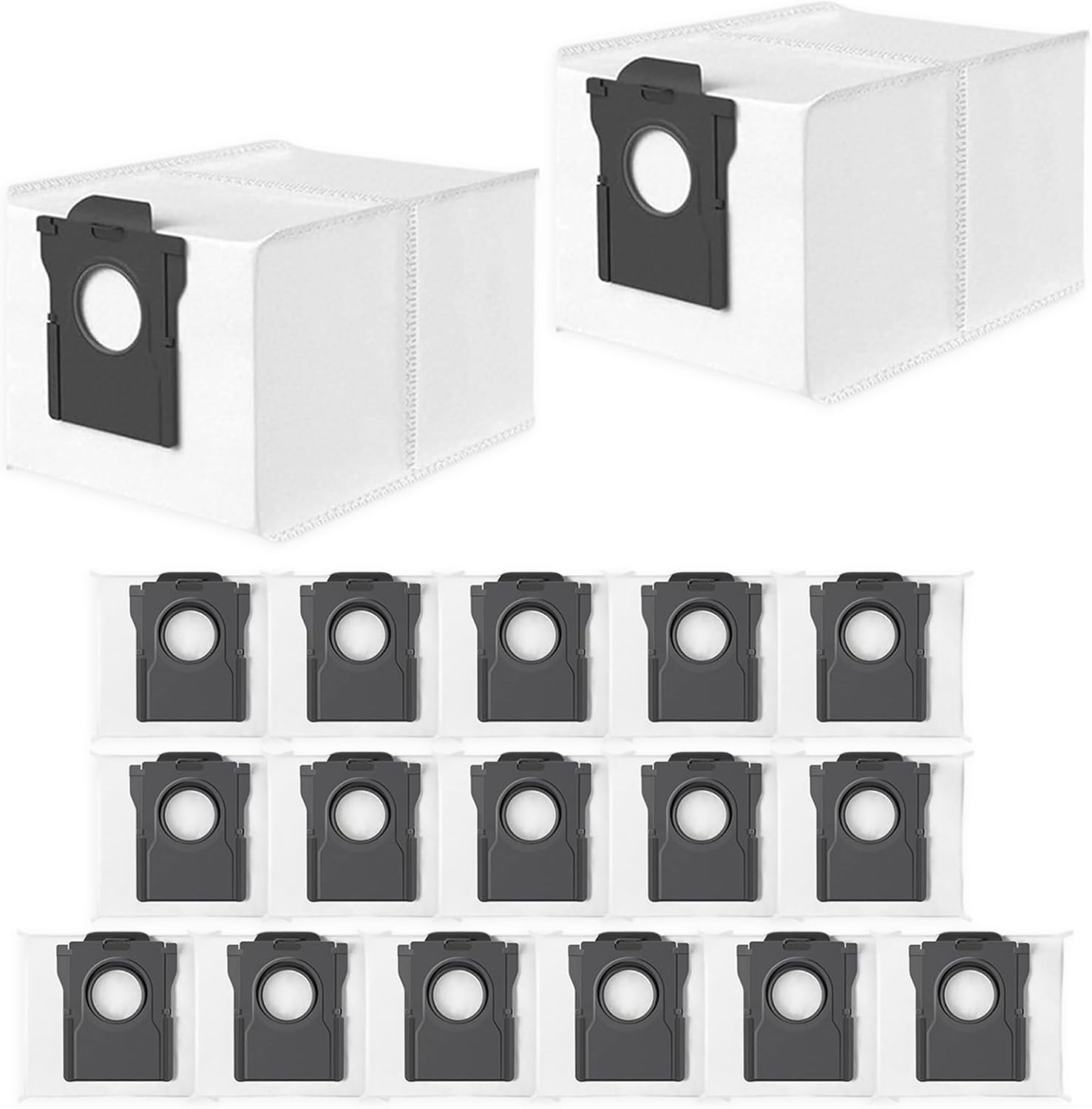 18 Pack L40 Ultra Dust Bag for Dreame X50 Ultra/Aqua10 Series/X40 Ultra/X30 Ultra/L50 Ultra/L40s Ultra/L40s Ultra AE/L40s Ultra CE/L10s Ultra Gen 2/L10s Pro Ultra Vacuum Disposable Bag