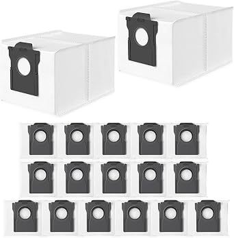 18 Pack L40 Ultra Dust Bag for Dreame X50 Ultra/Aqua10 Series/X40 Ultra/X30 Ultra/L50 Ultra/L40s Ultra/L40s Ultra AE/L40s Ultra CE/L10s Ultra Gen 2/L10s Pro Ultra Vacuum Disposable Bag