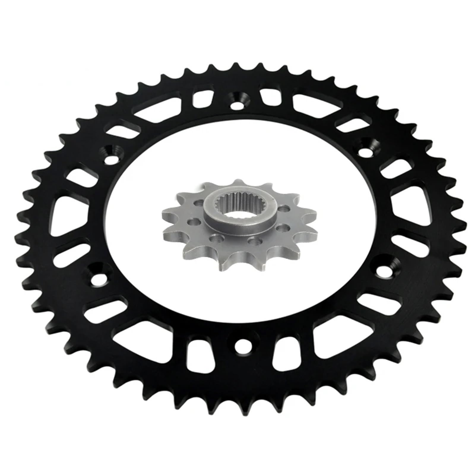 Piñón de Moto para Yamaha TT-R250 TTR250 TT-R TTR 250 1999-2006 Piñón/Corona para Motocicleta 520 CNC 13T 52T (Delantero Y Trasero)(13T 52T)