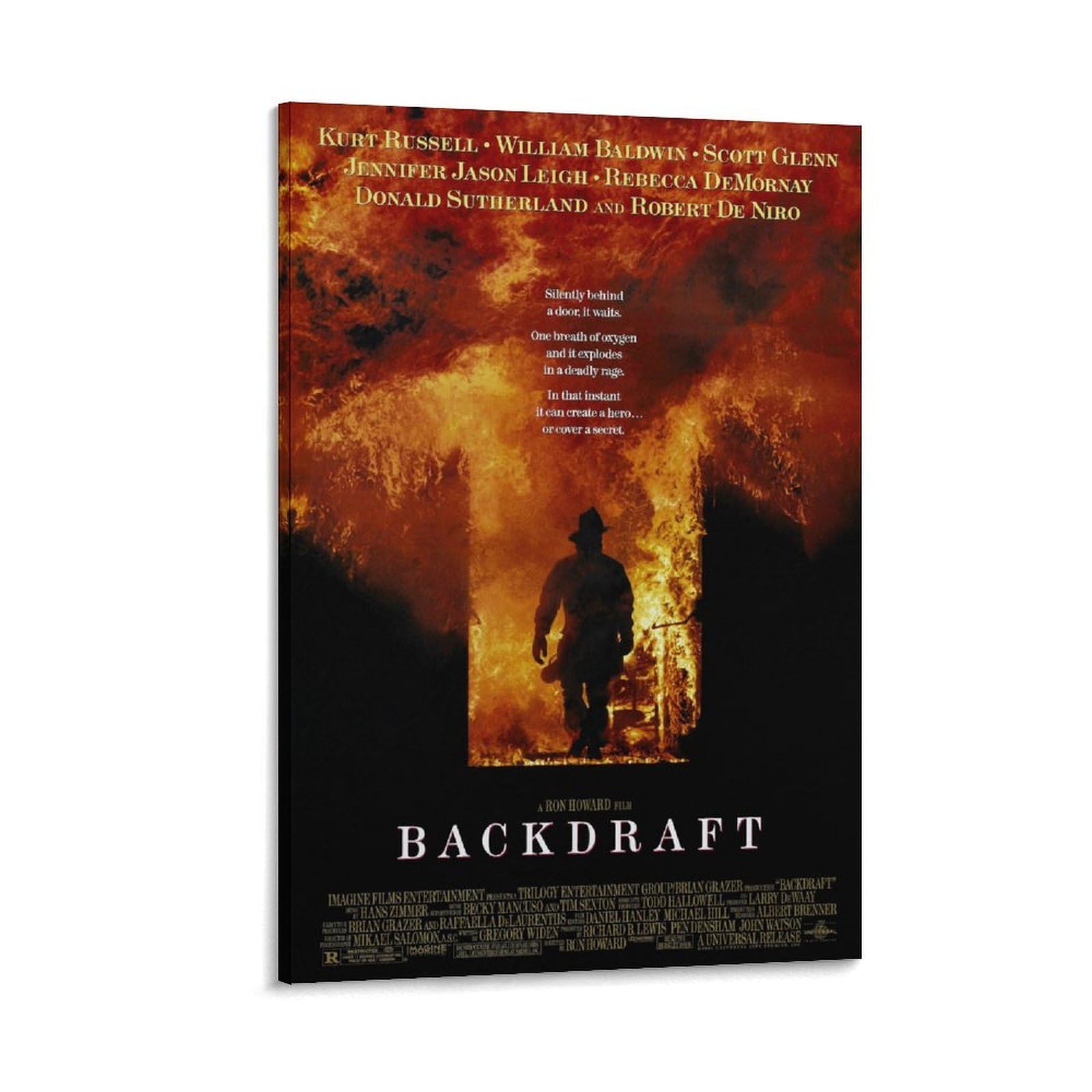 Amazon.co.jp: キャンバスポスターBackdraftバックドラフト映画
