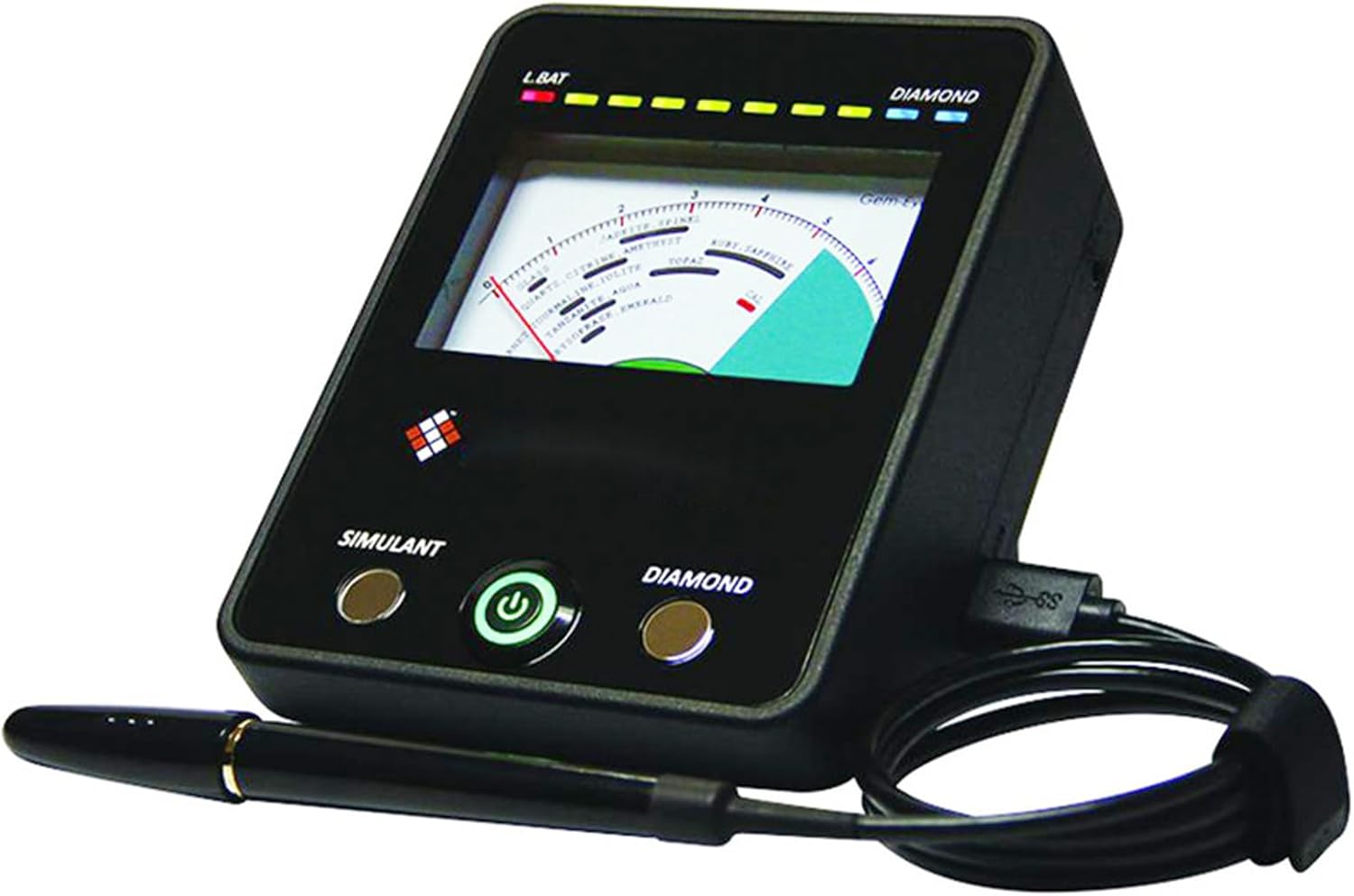 Diamond Tester, LED Jewelry Tester Kit, Diamond Tester with Professional Readings and Accuracy for Diamond Appraisal Company