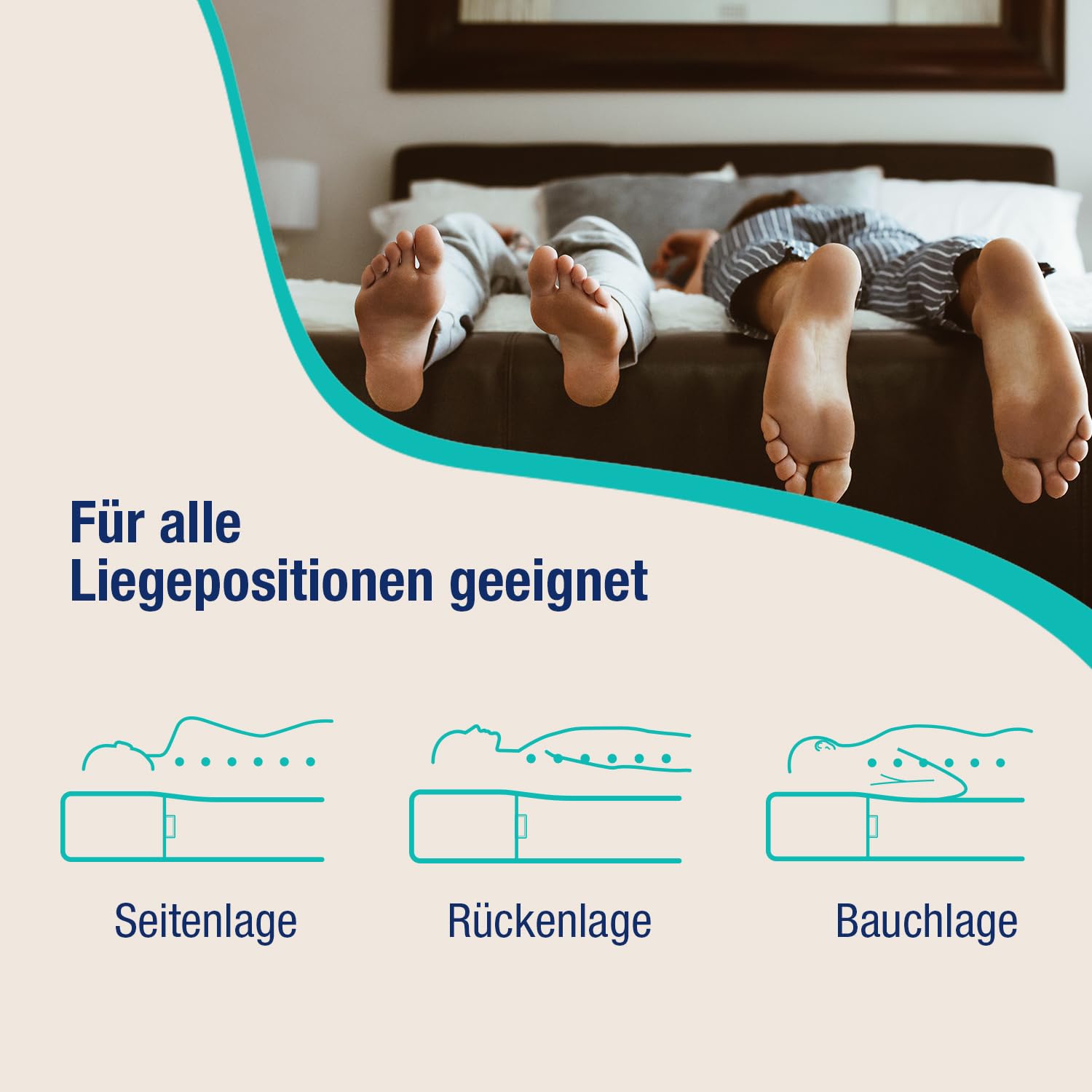 BeCo Matratzen GmbH & Co. KG Ergonomische 7 Zonen Kaltschaummatratze / 200 x 200 cm / H2 & H3 / 15 cm/Made in Germany / 90x200, 100x200, 140x200 und weitere Größen