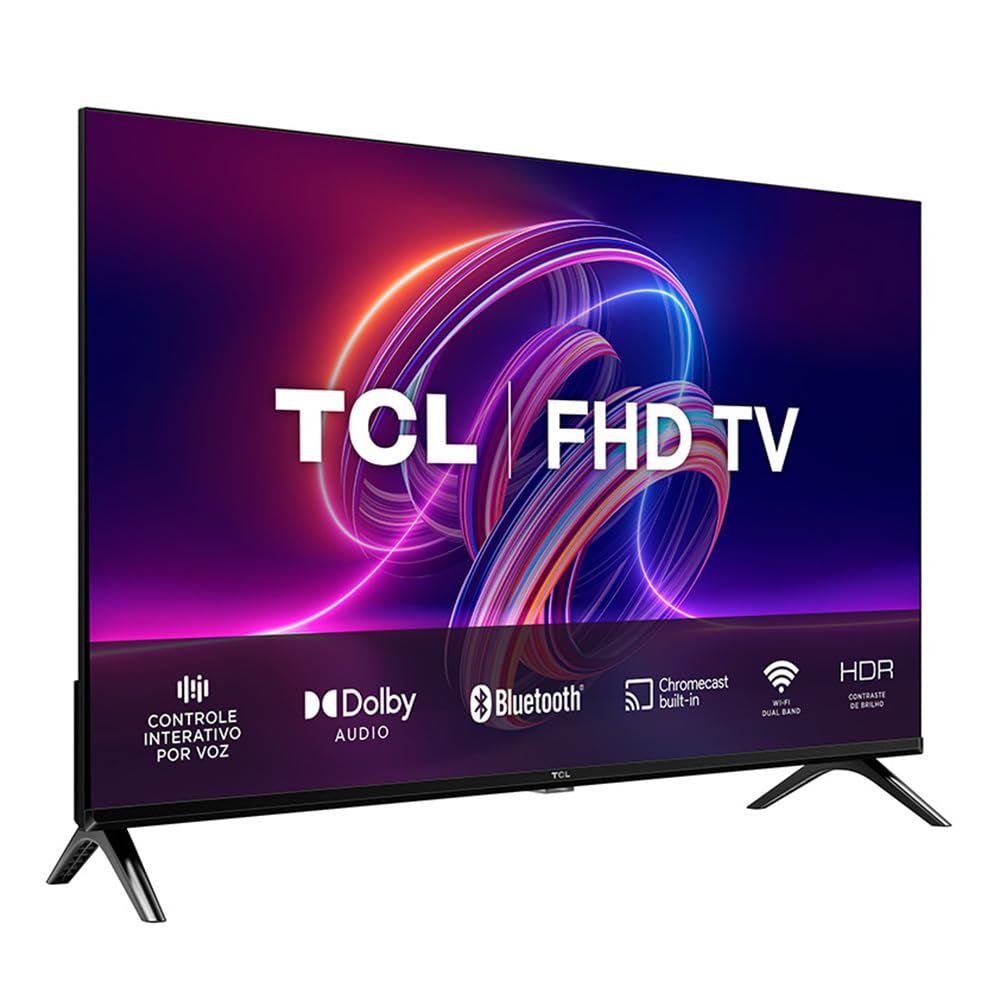 Smart TV TCL 40 Polegadas LED Full HD S5400A Android TV WiFi
