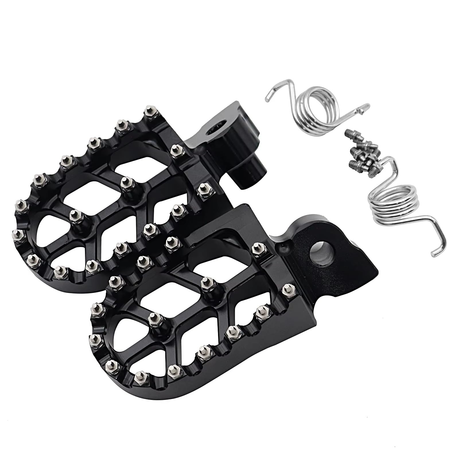 Compatibile Con YAMAHA Per XTZ700 Per TENERE Per RALLY Per EDITION Per TENERE 700 2019-2024 Accessori Universali Per Pedane Per Moto Poggiapiedi Moto(Black)
