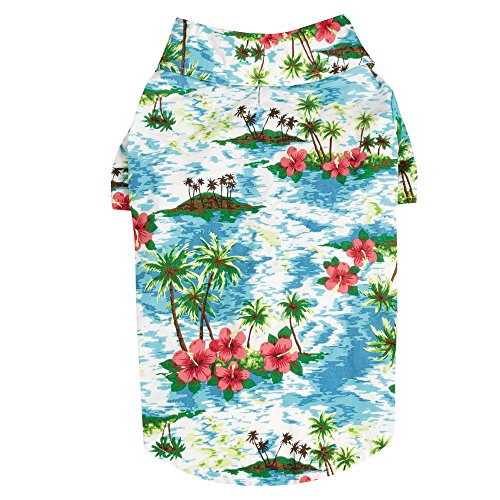 Casual Canine Hawaiian Breeze Camp Shirt For Dogs, 24" Xl #TOP2