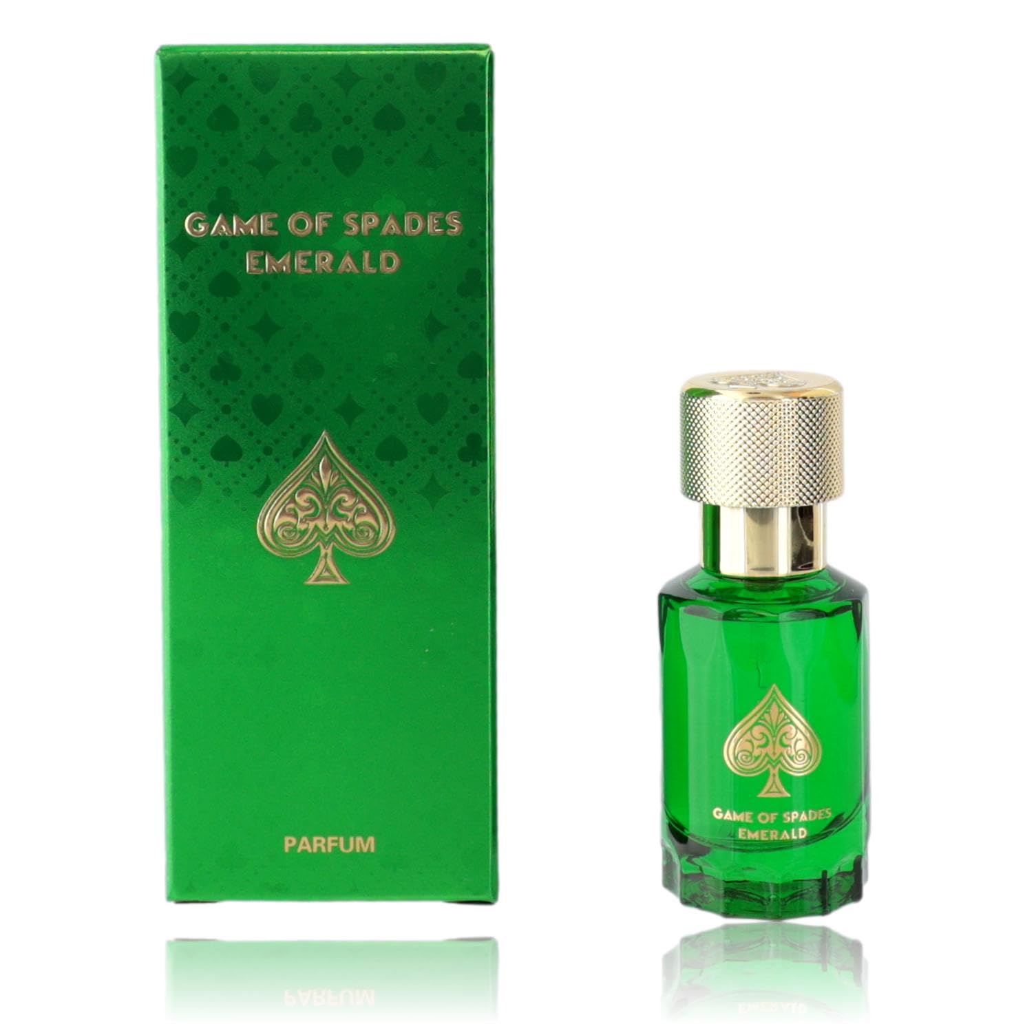Jo Milano Game of Spades EMERALD Eau De Parfum Spray, 0.3fl Ounce 10ml (Unisex) sold by Fragrance Expert