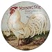 CWI Gifts Vintage Style Morningside Rooster Sign, 12"