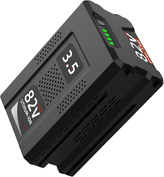 3.5Ah Battery for Briggs & Stratton 82V and Snapper 82V Cordless Tools Lithium-ion Rechargeable Battery Model BSB2AH82 BSB3AH82 BSB4AH82 BSB5AH82 Replacement