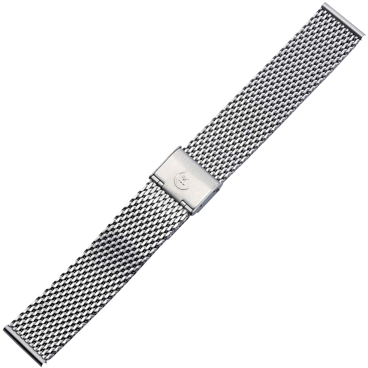 MARBURGER Uhrenarmband 20mm Edelstahl Silber - Werkzeug Montage Set 84907200020