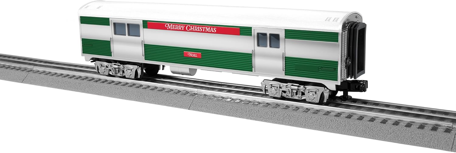 Lionel Christmas Noel O Gauge Model Train Baggage Car
