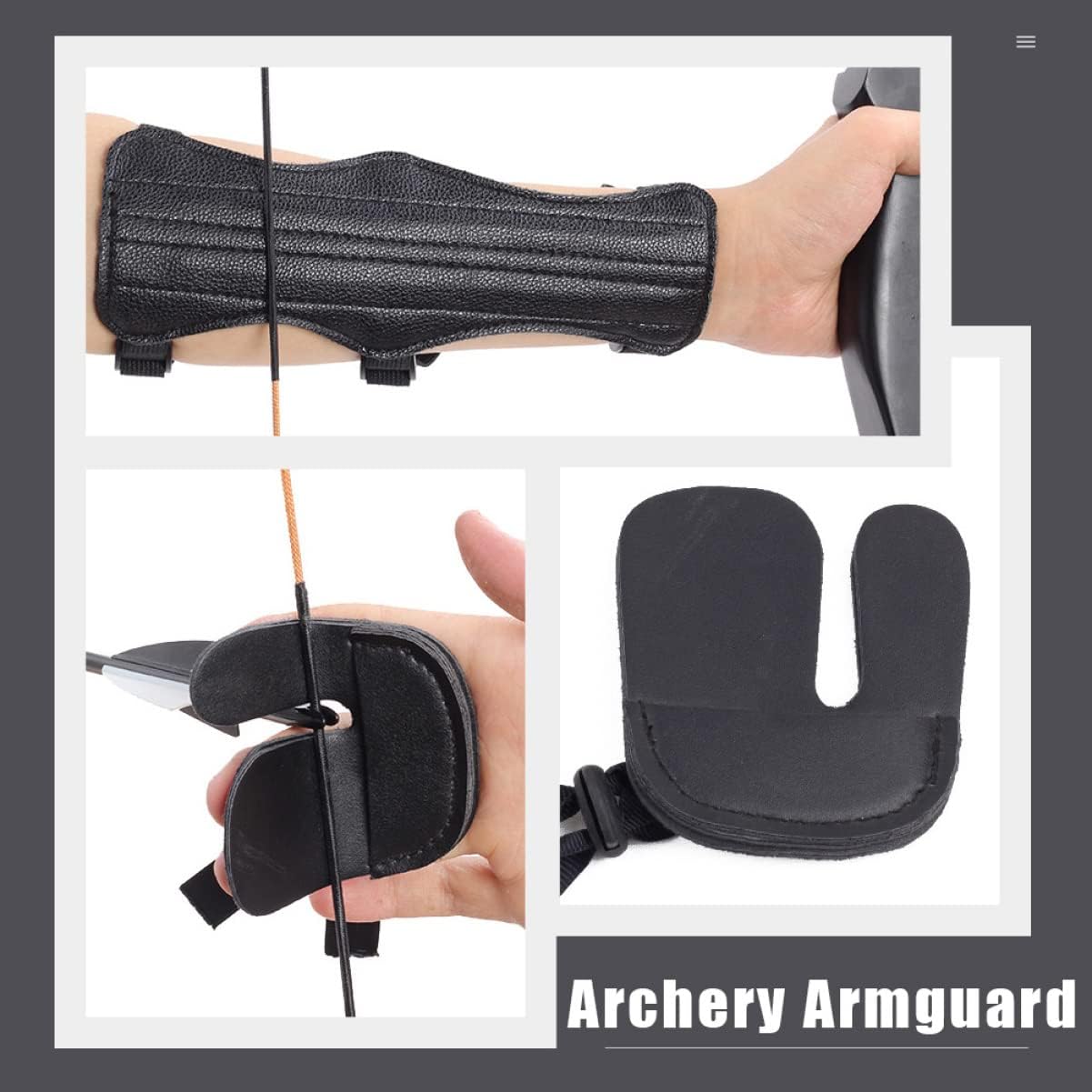Indoor Archery Range Arm Guards Archery Set Protective Arm Guards Finger Protector