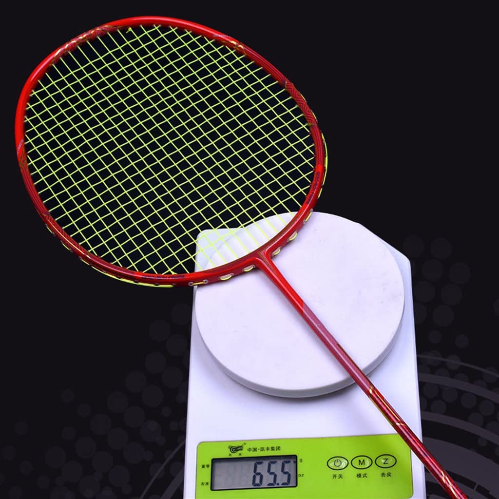 8U Badminton Racket Full Carbon Racket Conjoined Handle -light Badminton Racket Single Shot
