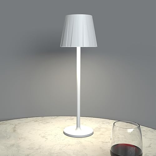Miniatura 6 de Lámpara inalámbrica, lámparas de mesa con batería, lámparas portátiles recargables, lámpara táctil regulable de 3000 K, lámparas para exteriores con