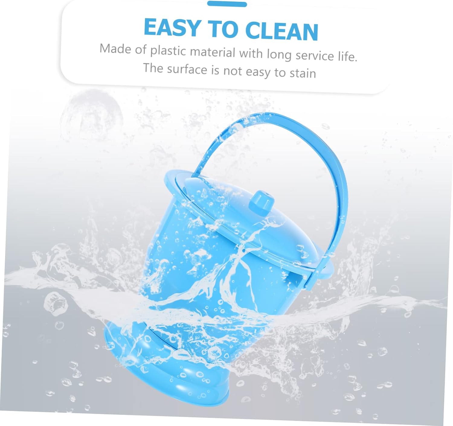 Camping Portable Toilet Urinal Potty Cover and Handle Thick Material Portable Urinal Pan for Men and Women