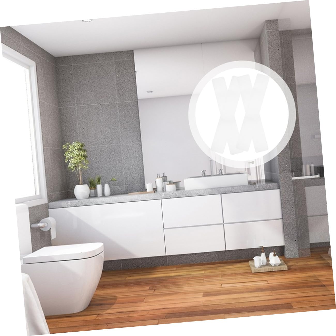Homoyoyo Cintas Antideslizantes Transparentes Peva 15x61 Cm 10 Unidades para Ducha y Escaleras, Tiras de Seguridad para Suelo Antideslizante Baño y Bañera, Pegatinas para Escaleras y Suelo