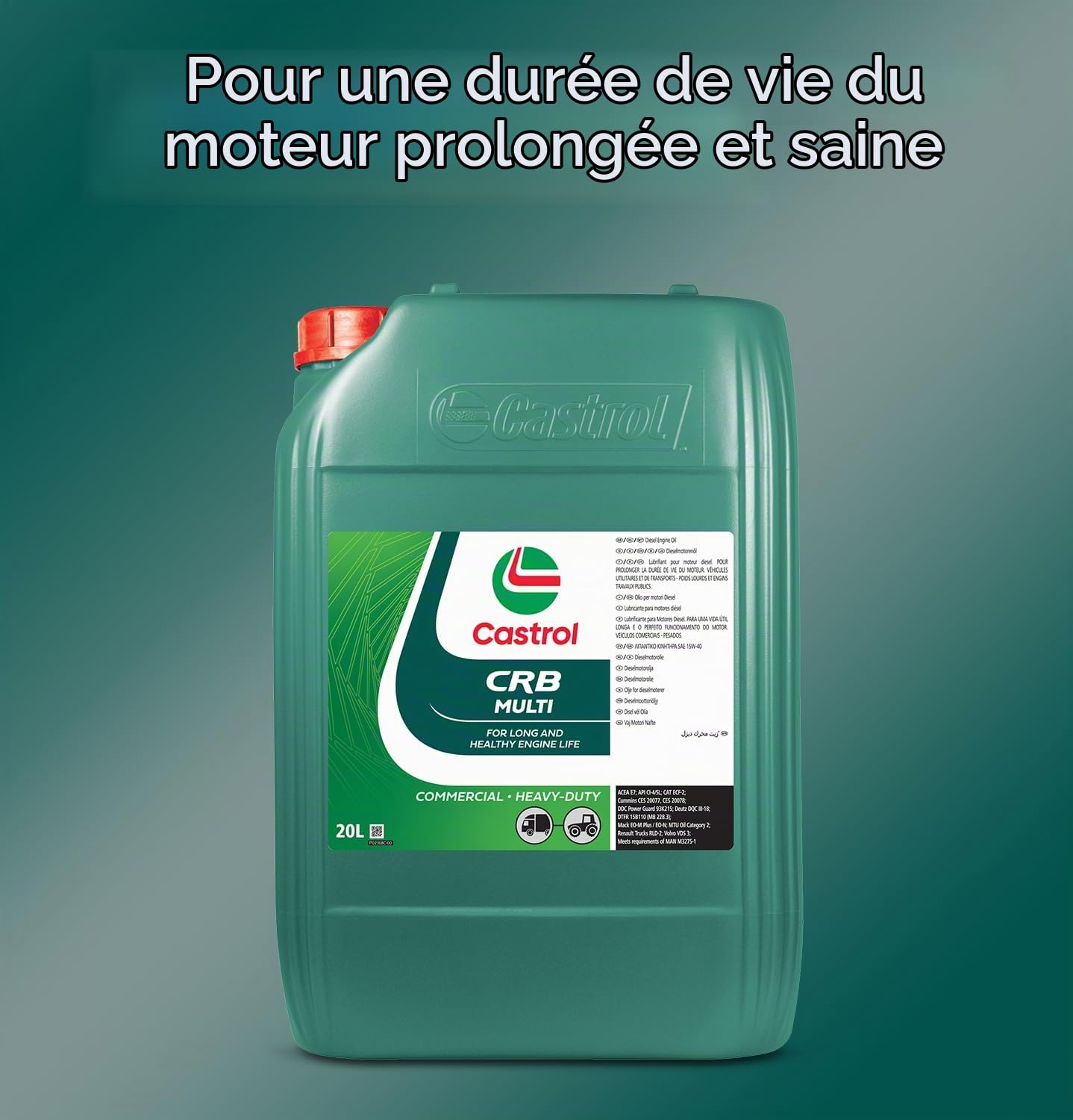 Castrol CRB Multi 15W-40 CI-4/E7 5L