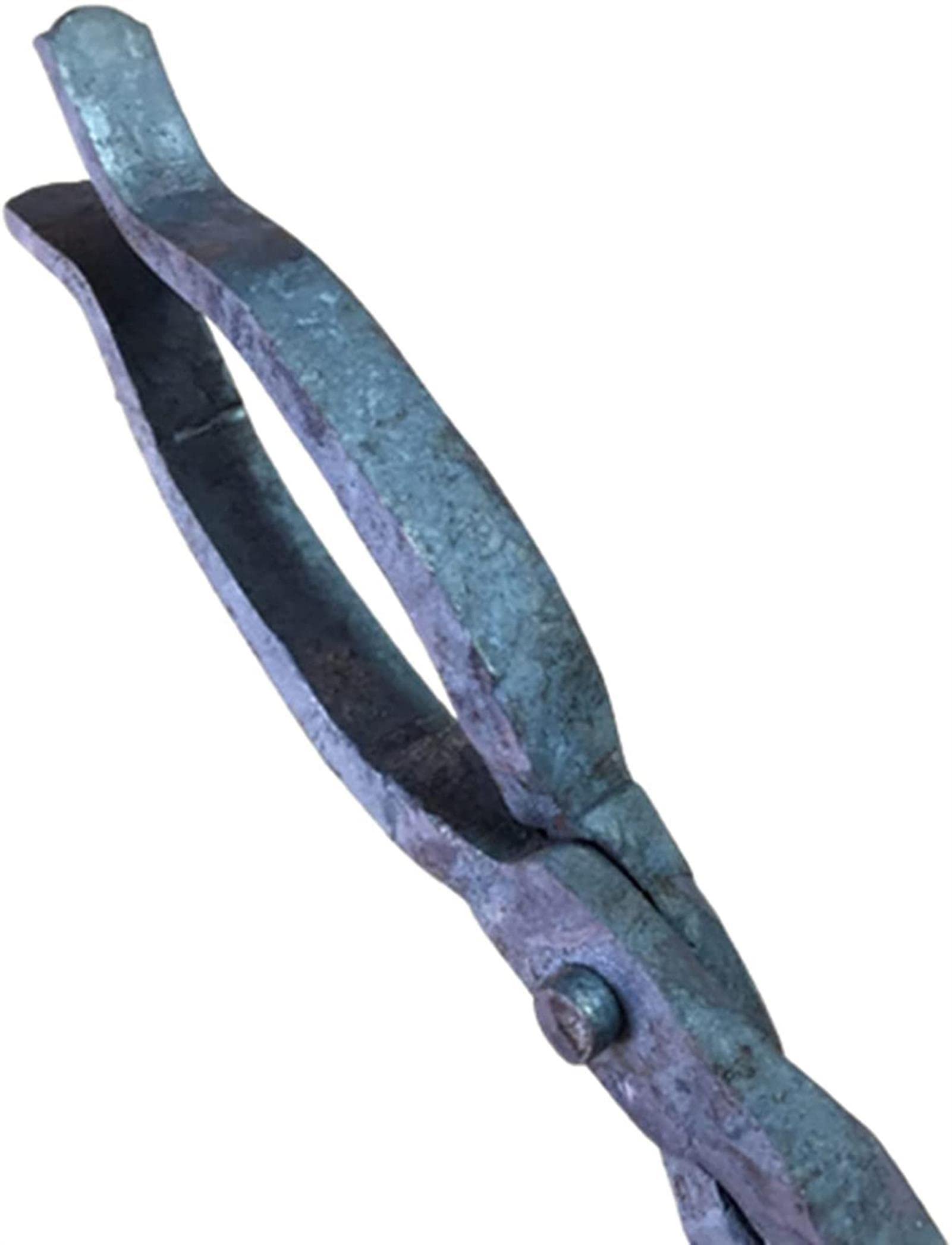 Tenazas de herrero,Tenaza de forja Ponga De Herrero Compensado De Blacksmith For Cuchillo De Yunque Que Fabrica Una Longitud De Herrero De 500 Mm, La Pinza De Herrero Se Puede Calentar Ingeniero De He