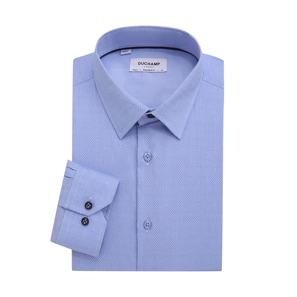 Duchamp London Textured Dress Shirt