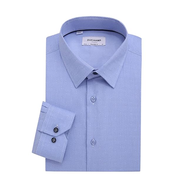 Duchamp London Textured Dress Shirt