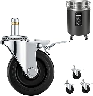 Wheels for Ninja Fireside 360 Fire Pit, Plug-and-Go, 3 Inch, Casters Only
