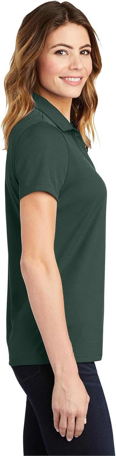 Buy Cool Shirts US Army Star Logo White Chest Print Ladies Textured Polo Shirt