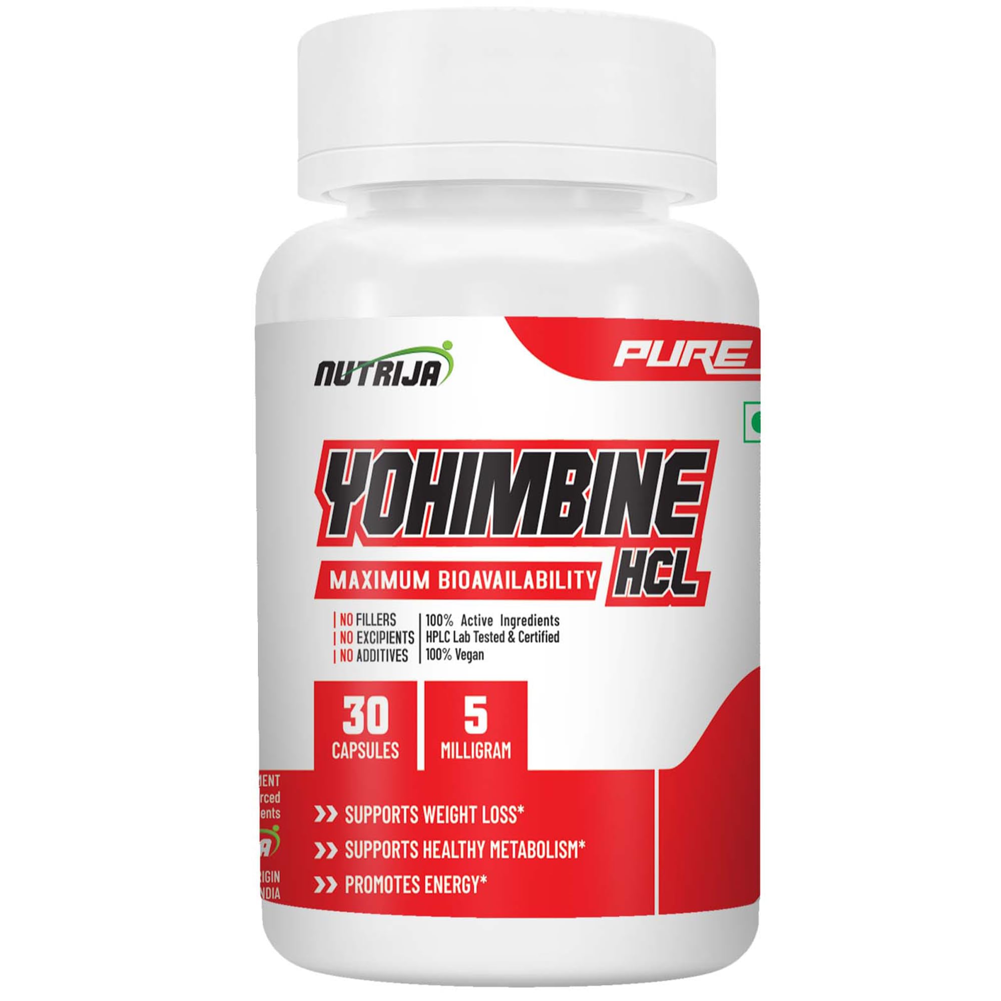 NutriJa Yohimbine 5 MG - 30 Capsules-image-22