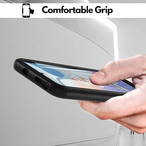 Miniatura 8 de CBUS - Funda de teléfono resistente con protector de pantalla integrado para Xiaomi Redmi Note 11 4G cuerpo completo negro