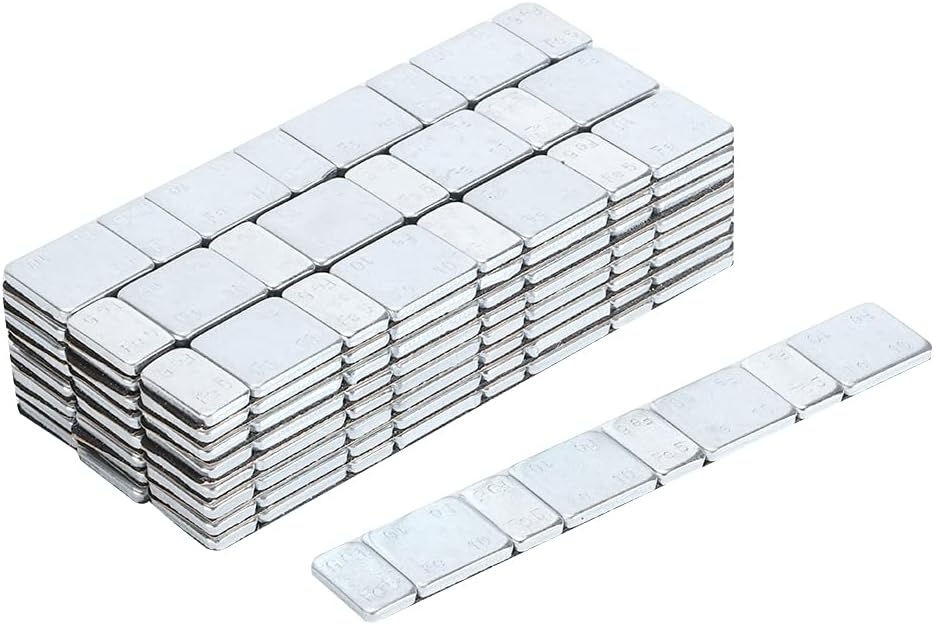 Adhesive Wheel BalanceAdhesive Backed Wheel Weights ， 25pcs Grey lead