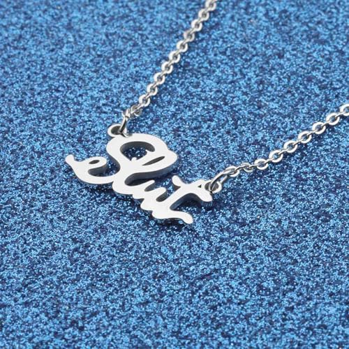 WUSUANED Smut Slut Necklace Slutty Wife Jewelry Spicy Lovers Gift Hotwife Gifts Naughty Valentine Gift Swear Words Gifts4