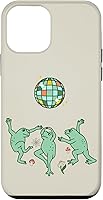 Vista 16 de Funny Frog Disco Dance 70s 80s Groovy Hippie Funky Party Case para iPhone 16