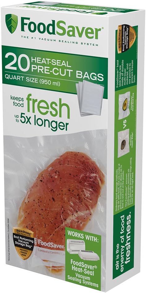 foodsaver quart vacuum seal bags