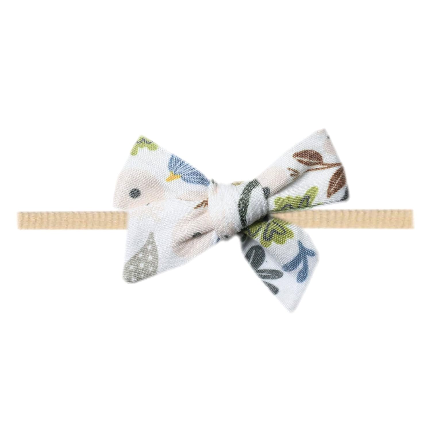 Copper Pearl Baby Bows: Stylish Headbands for Baby Girls, Premium Soft and Stretchy Baby Headbands, Perfect for Newborns, Trendy Designs - Autumn
