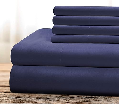 Miniatura 9 de Juego de sábanas de 800 hilos, 4 piezas, color gris oscuro, 100% algodón suave, para cama tamaño matrimonial, de una sola capa, hilos de algodón de